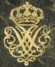 Monogram - Dronning Anna Sophia f. Reventlow (1693-1743)