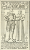 Jacob Flemming, †1544, med sin hustru Marine Juel